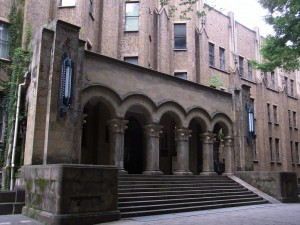 学生たちとの待ち合わせ場所