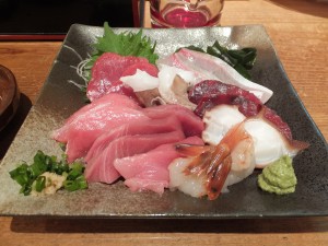 鮪と鮮魚のお造り