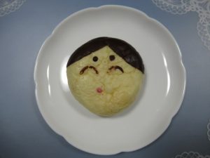 教室でいただいたパン