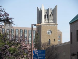 早稲田にも「春」が来ました。